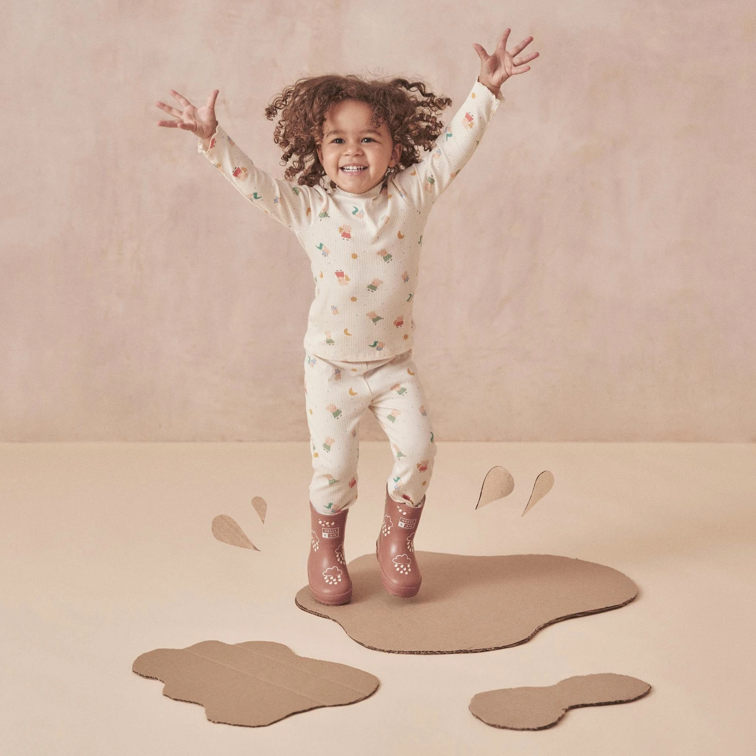 Peppa Pig Ribbed High Neck Top 5 Peppa Pig Ribbed High Neck Top - Image 3