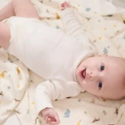 Safari Signature Baby Blanket -Baby Clothing Shop 211209 JM BABY MORI 36 Safari Signature Blanket 005 web