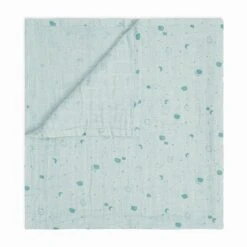 Peter Rabbit Printed Organic Muslin Swaddle 3 Pack -Baby Clothing Shop AC101SA02 Printed Organic Muslin 3 Pack Mint 1