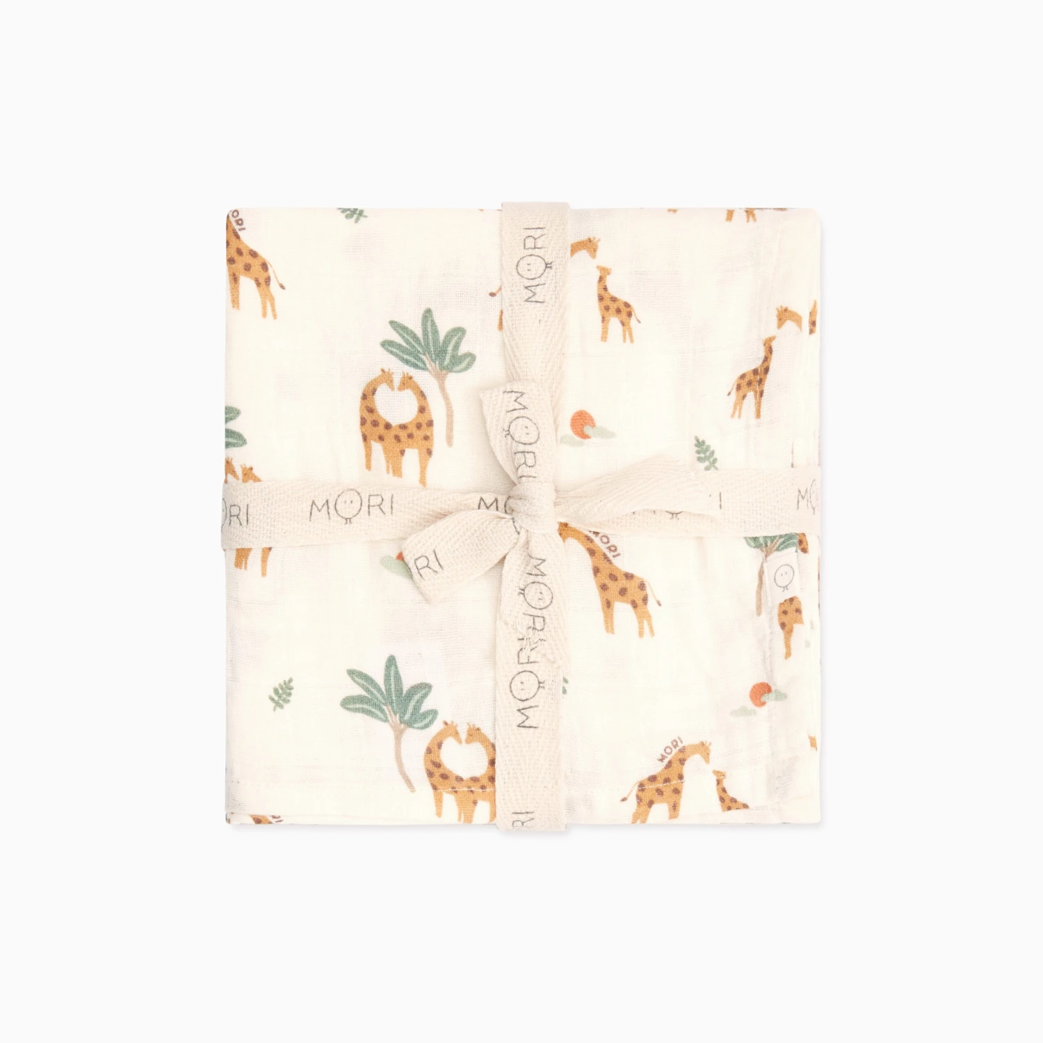 Printed Organic Muslin Swaddle 3 Pack 4 Printed Organic Muslin Swaddle 3 Pack - Image 2