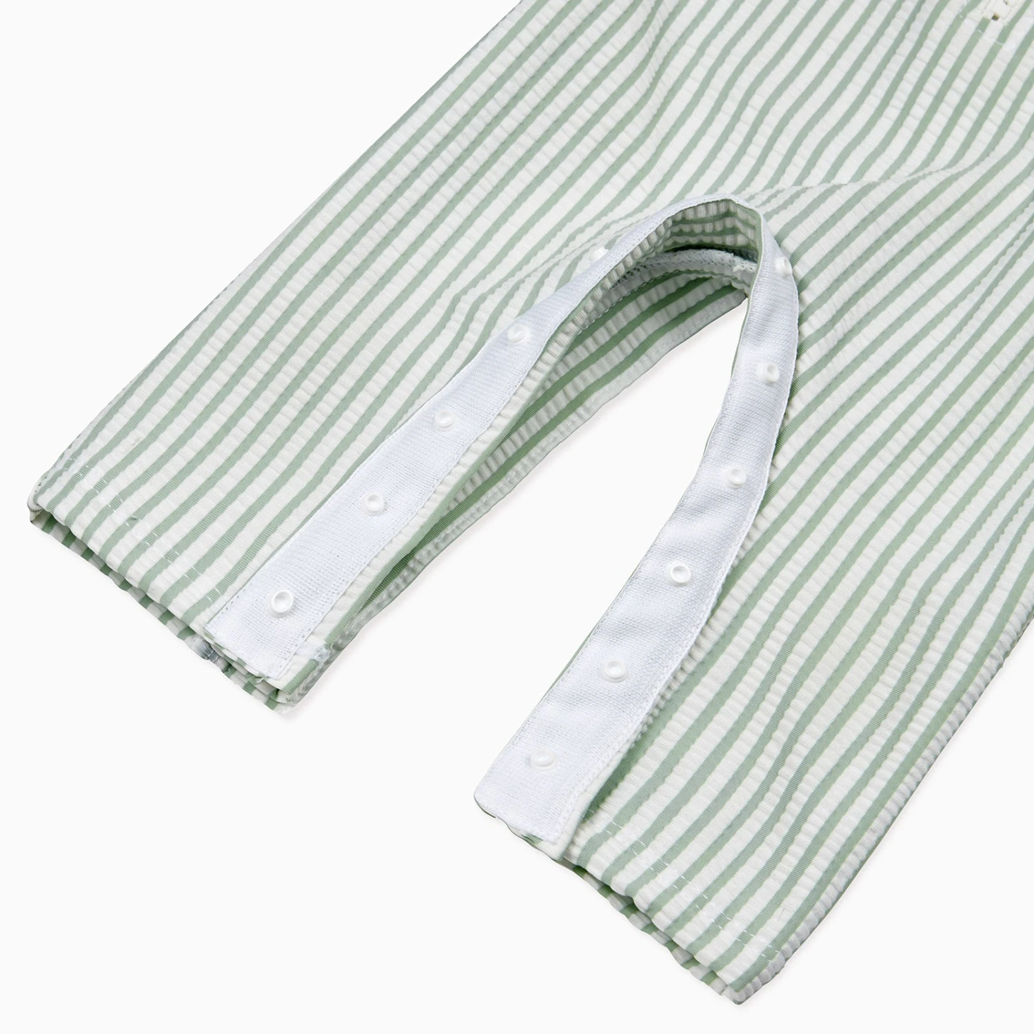 Stripe Seersucker One-Piece Rashguard 6 Stripe Seersucker One-Piece Rashguard - Image 4