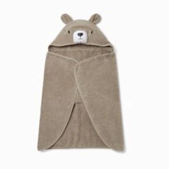 Hooded Bear Kids Towel