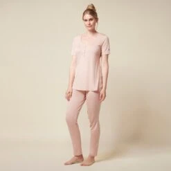 Maternity & Nursing Pajamas -Baby Clothing Shop Bump to Baby Pyjamas blush not pregnant 1