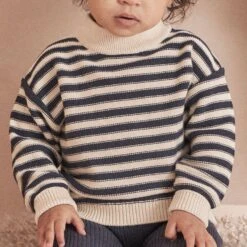 Chunky Knit Striped Sweater 25 Chunky Knit Striped Sweater -Baby Clothing Shop CHUNKYKNITSTRIPEDSWEATER KNITTEDLEGGINGSOUTFIT 031 2 4ab751e8 2a7e 4cae 95f1 a880ced7c9d7