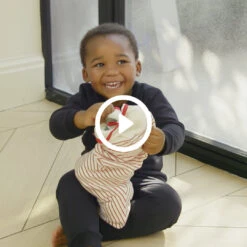 Ruby Stripe Stocking -Baby Clothing Shop Christmas video thumbnail 1 41bd18bf 64dc 46cd 8326 470b854e98ea