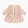 Corduroy Frilled Dress -Baby Clothing Shop CorduroyFrilledDress