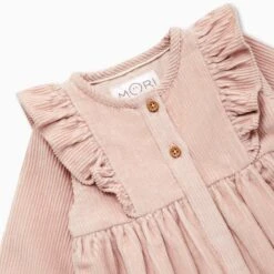 Corduroy Frilled Dress -Baby Clothing Shop CorduroyFrilledDress detail