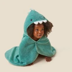 Hooded Dinosaur Baby & Kids Bath Towel