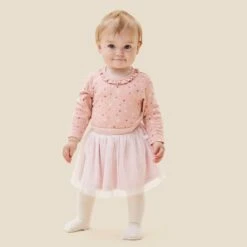 Ribbed Tutu Skirt -Baby Clothing Shop FLORAL TUTU 0868 f55deb52 0e12 48bc a815 42b68805b299
