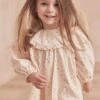 Floral Frilled Collar Dress -Baby Clothing Shop FLORALDRESS 046