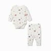 Forest Bear Long Sleeve Bodysuit & Leggings Outfit 2 Forest Bear Long Sleeve Bodysuit & Leggings Outfit -Baby Clothing Shop Forest Bear LS BS Legging Outfit