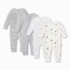 Forest Bear Zip Romper 4 Pack -Baby Clothing Shop Forest Bear ZUSS 4 Pack Footless