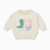 George Pig Organic Cotton Sweater 2 George Pig Organic Cotton Sweater -Baby Clothing Shop GeorgePigOversizedSweatshirt 3 6