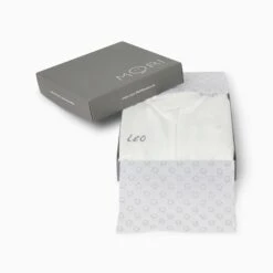 Personalized Clever Zip-Up Baby Pajamas