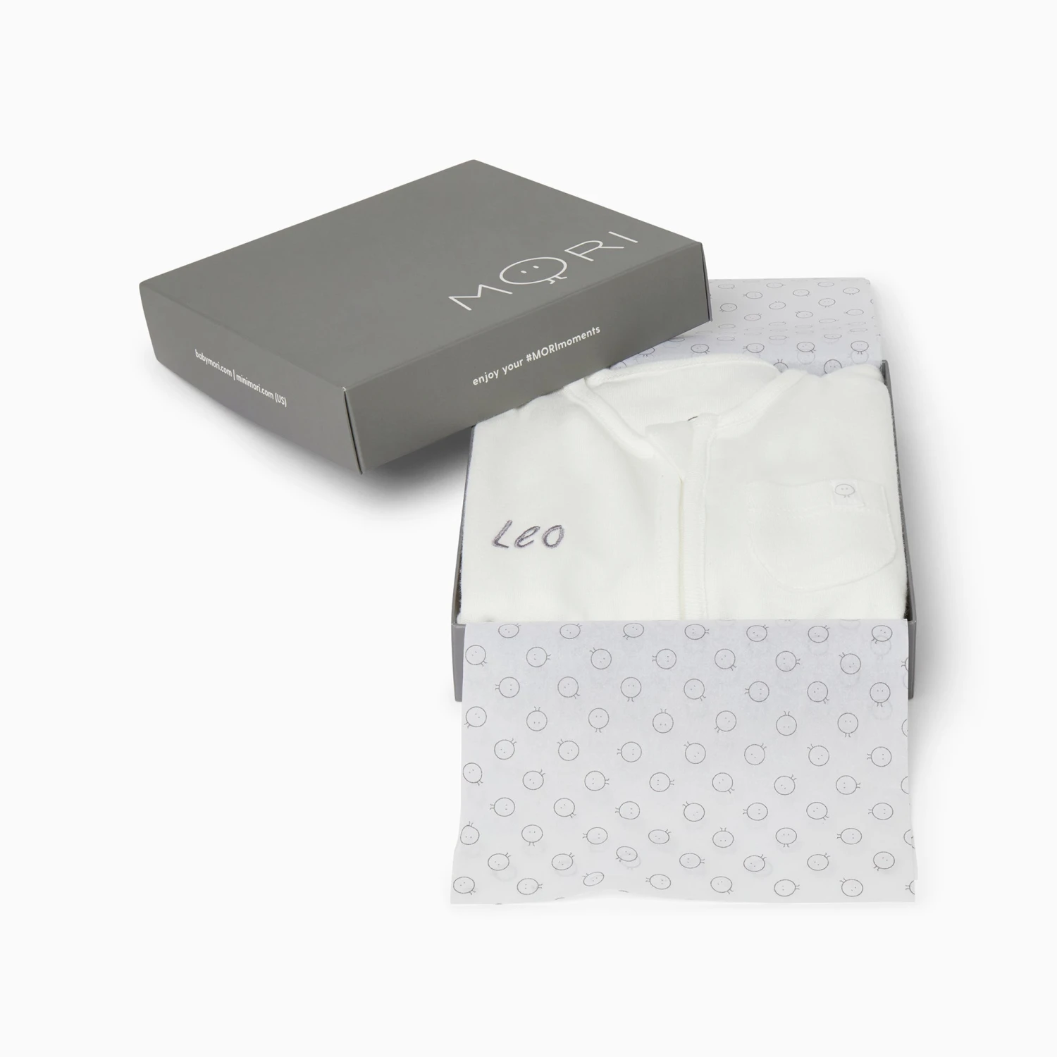 Personalized Clever Zip-Up Baby Pajamas 3 Personalized Clever Zip-Up Baby Pajamas