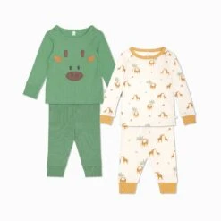 Giraffe Pajama Set 2 Pack