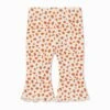 Giraffe Spot Ribbed Flared Pants 1 Giraffe Spot Ribbed Flared Pants -Baby Clothing Shop GiraffeSpotsFlares3 6m