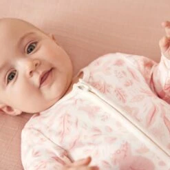 Gruffalo Foxglove Pink Zip-Up Baby Pajamas -Baby Clothing Shop Gruffalo Foxglove Pink Zip Up Sleepsuit 547