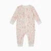 Gruffalo Foxglove Pink Zip-Up Romper -Baby Clothing Shop Gruffalo Foxglove Pink Zip Up Sleepsuit footless front