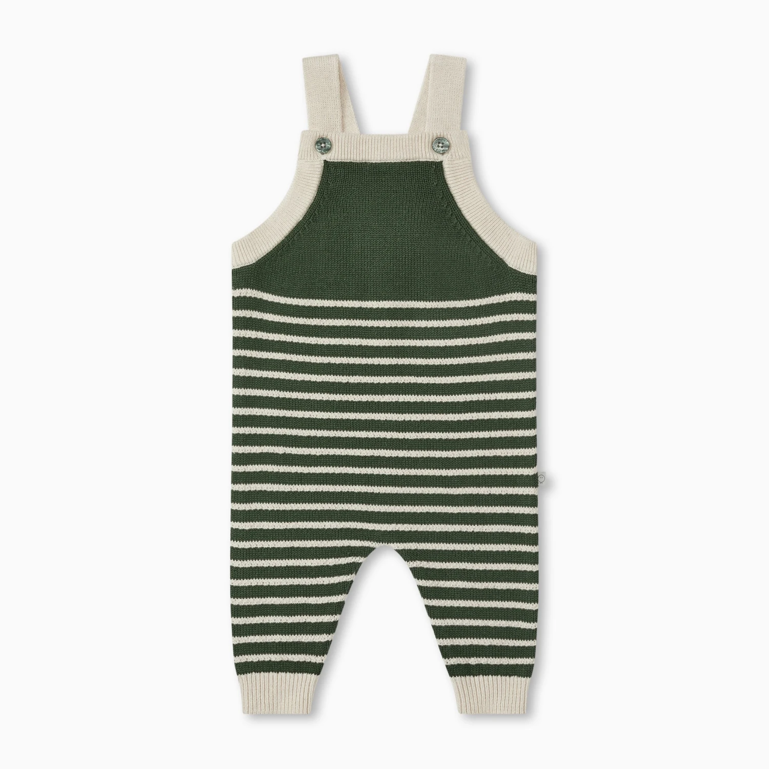Knitted Striped Overalls 4 Knitted Striped Overalls - Image 2