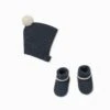 Knitted Bonnet Pompom Hat & Booties Set -Baby Clothing Shop Knitted Bonnet Hat Booties Set Navyt 2f98c83a 1e7c 4688 8a2d 59b718581aef