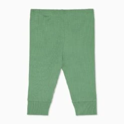 Giraffe Face Ribbed Pajama Set -Baby Clothing Shop LE153KG Giraffe Face Ribbed Pyjamas Bottom 3 6m