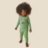 Giraffe Face Ribbed Pajama Set 1 Giraffe Face Ribbed Pajama Set -Baby Clothing Shop LE153KG GiraffeFaceRibbedPyjamas 2815