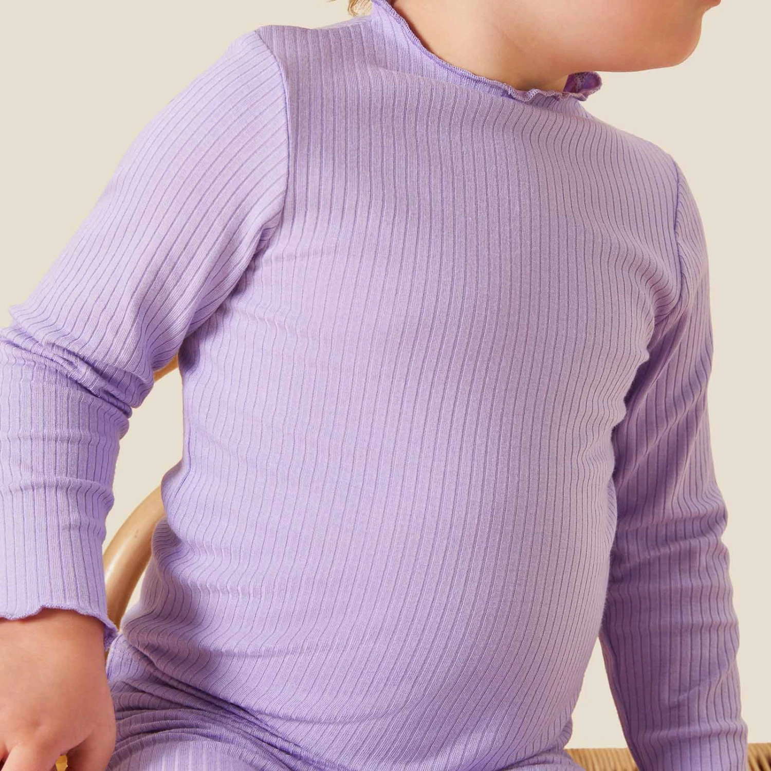 Ribbed Top & Flares Outfit 5 Ribbed Top & Flares Outfit - Image 3