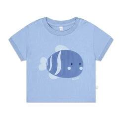 Fish Ribbed Tee -Baby Clothing Shop LE341HY Fish Ribbed T Shirt 3 6m