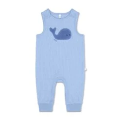 Whale Ribbed Overalls