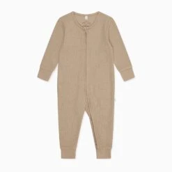 Waffle Clever Zip Snug Fit Pajamas -Baby Clothing Shop LE381TP SesameWaffleCleverZipSleepsuit Footless3 925294b1 0bea 4120 90f7 fc03374c64b9