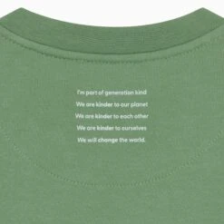 Generation Kind Oversized Sweater 25 Generation Kind Oversized Sweater -Baby Clothing Shop LE400KG Moss Generation Kind Oversized Sweatshirt Back Detail