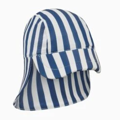 Navy Stripe Sunsafe Swim Hat