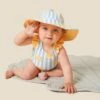 Lemon Floppy Sunsafe Swim Hat -Baby Clothing Shop LS301LI Lemon Floppy Sun Safe Swim Hat