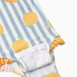 Lemon Frilled Swimsuit 11 Lemon Frilled Swimsuit -Baby Clothing Shop LS350LI LemonFrilledSwimsuit7