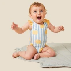 Lemon Frilled Swimsuit 9 Lemon Frilled Swimsuit -Baby Clothing Shop LS350LI LemonFrilledSwimsuit 3155