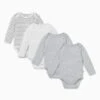 Long Sleeve Bodysuit 4 Pack