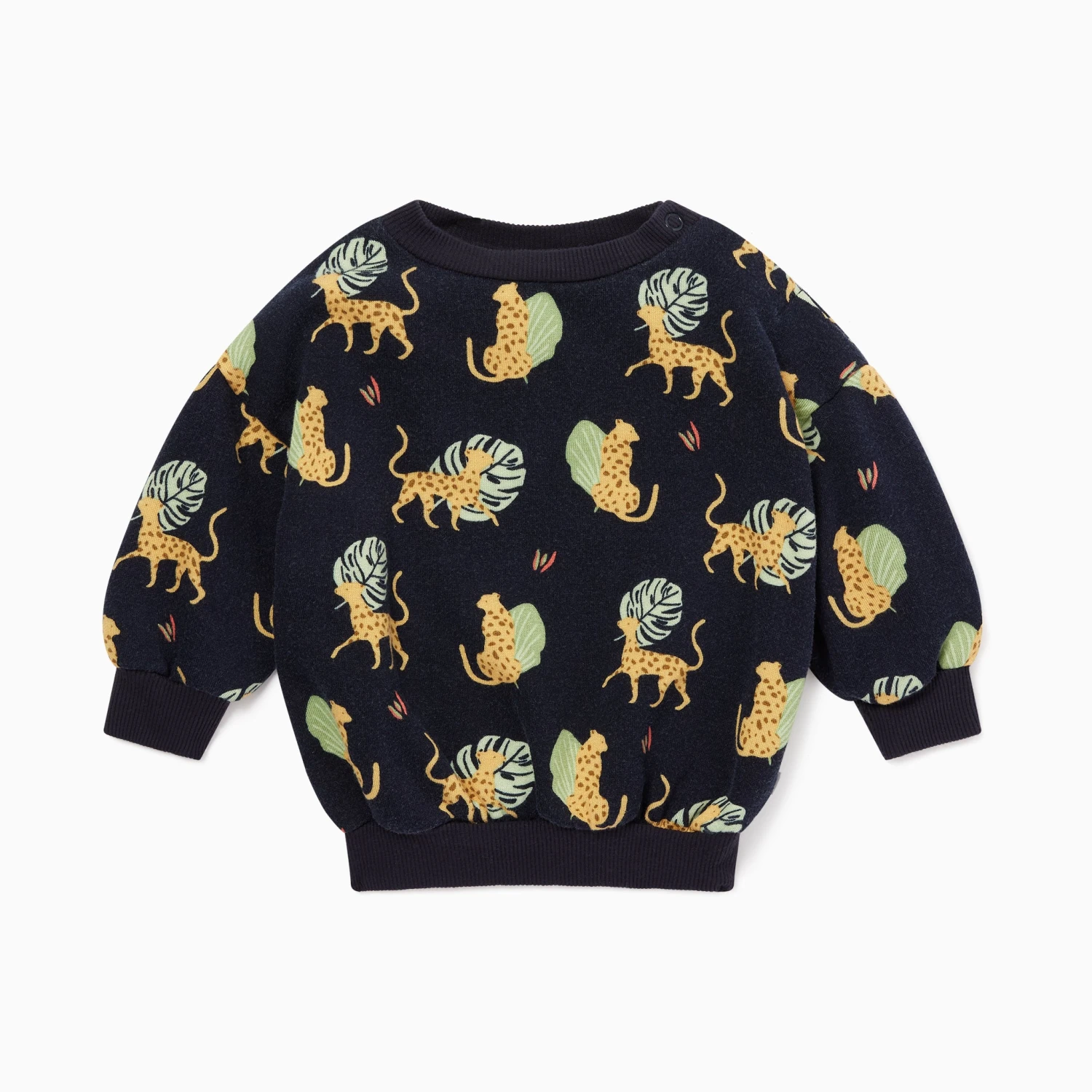 Leopard Print Oversized Sweater 4 Leopard Print Oversized Sweater - Image 2