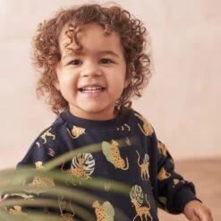 Leopard Print Oversized Sweater 7 Leopard Print Oversized Sweater -Baby Clothing Shop Leopard Print Oversized Sweatshirt Joggers Outfit 034