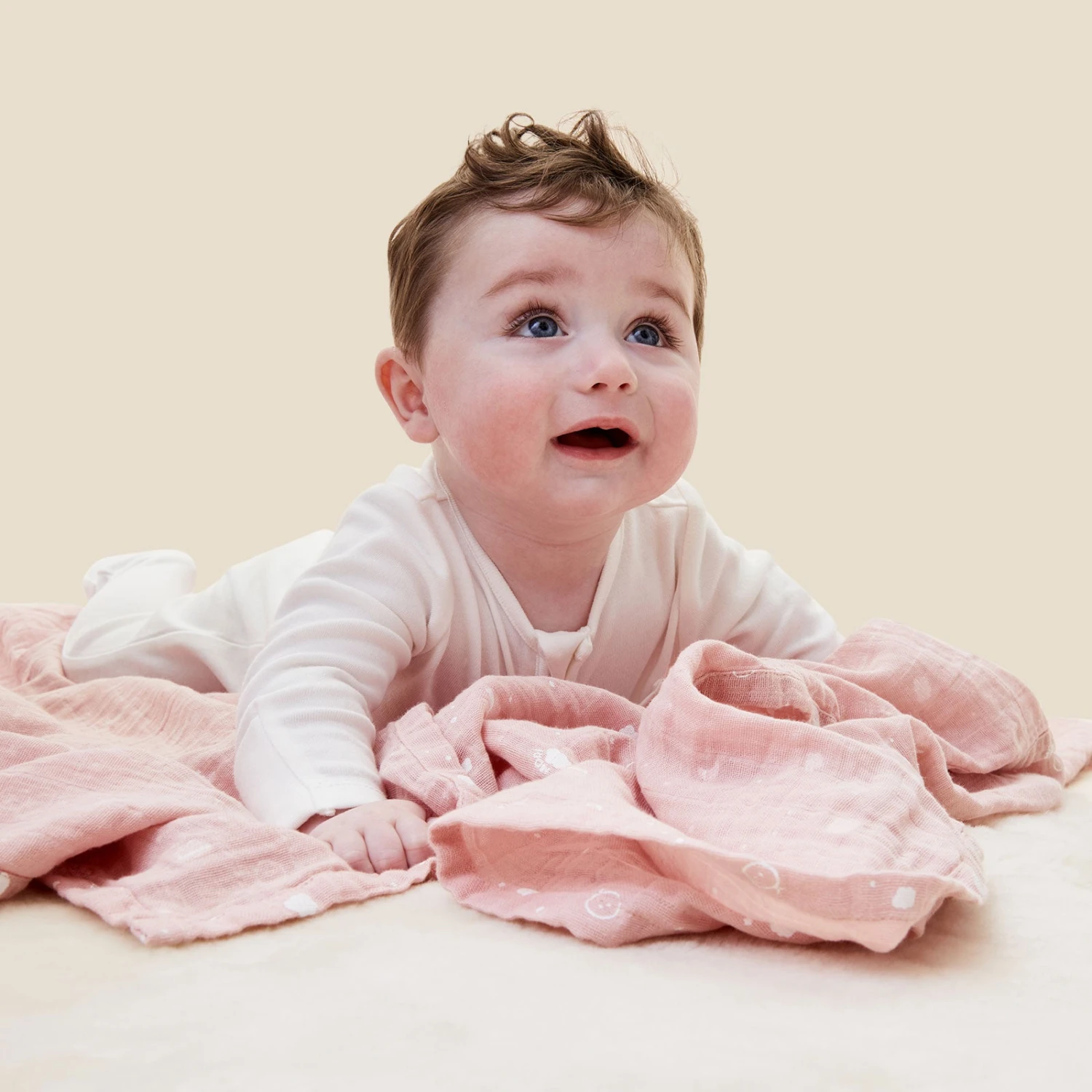 Pre-Washed Large Muslin Swaddle 2 Pack 18 Pre-Washed Large Muslin Swaddle 2 Pack - Image 16