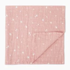 Pre-Washed Muslin Regular Swaddle & Burp Cloth -Baby Clothing Shop MORIOrganicCottonMuslinSwaddle Pink A a211d610 8c09 4aa1 83fe 273e76552ab6