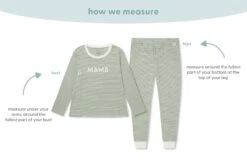 Women's Striped Ribbed Pajama Set -Baby Clothing Shop MatchingFamilysizeGuide mama eeb27f31 7084 4a59 bbb2 84ab1fa67a55