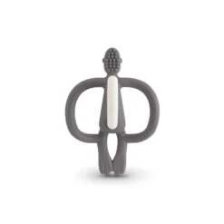 Matchstick Monkey Teether Toy -Baby Clothing Shop Matchstick Monkey Teething Toy grey Back