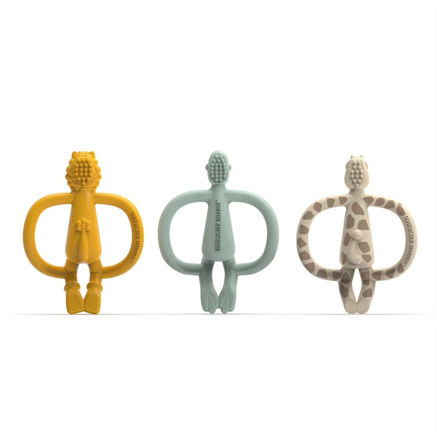 Matchstick Monkey Animal Teether Gift Set 4 Matchstick Monkey Animal Teether Gift Set - Image 2