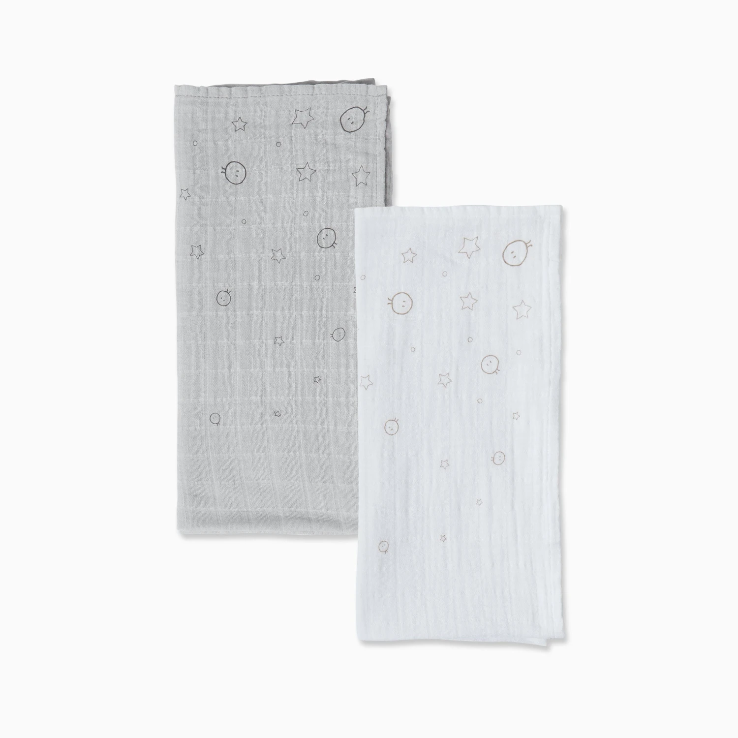 Pre-Washed Large Muslin Swaddle 2 Pack 4 Pre-Washed Large Muslin Swaddle 2 Pack - Image 2