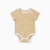 Mustard Stripe Ribbed Short Sleeve Bodysuit -Baby Clothing Shop Mustard Stripe Ribbed Short Sleeve Bodysuit Front 2c7a3d68 0dd4 44af 8a52 0eb28509c3ab