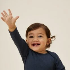 Ribbed Long Sleeve Bodysuit 27 Ribbed Long Sleeve Bodysuit -Baby Clothing Shop NavyLongSleeveBodysuitNavyRibbedLeggings 70