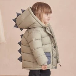 Dino Recycled Waterproof Padded Coat -Baby Clothing Shop OUTERWEARDINO 126