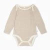 Long Sleeve Bodysuit -Baby Clothing Shop OatmealStripeLongSleeveBodysuit 269a34ec 68d8 4c30 ac52 82545ea015a5