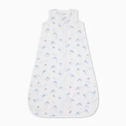 Ocean Muslin Front Opening Sleep Sack 0.5 TOG 10 Ocean Muslin Front Opening Sleep Sack 0.5 TOG -Baby Clothing Shop OceanMuslinFrontOpeningSleepingBag0.5TOG 6 24 B